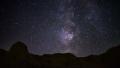 Milky Way Galaxy 52 R Timelapse Mojave Desert Red Rock Canyon Video
