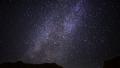 Milky Way Galaxy 55 Tilt Up Timelapse Mojave Desert Red Rock Canyon Video