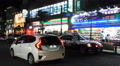 Three Police Cars At An Incident Outside Fussa Train Station Tokyo 4K Video