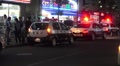 Tokyo Police Cars Outside Fussa Station HD Video