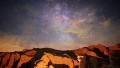 4K Milky Way Galaxy 33 R Timelapse Mojave Desert Red Rock Canyon Video