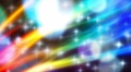 4K Abstract motion background, shining light, rays, particles, seamless loopable Video