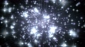 4K Abstract motion background, shining light, rays, particles, seamless loopable Video