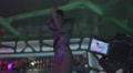 Hot girl Go-Go dancer being recorded on camera in nightclub Video