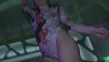 Female in erotic costume dancing on bar table, low angle Video