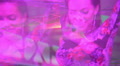 Sexy Go Go girl dancing in blur, erotic fantasy, nightclub Video