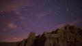 4K Milky Way Galaxy 61 R Timelapse Mojave Desert Red Rock Canyon Video