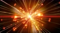 4K Abstract motion background, shining light, rays, particles, seamless loopable Video