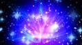 4K Abstract motion background, shining light, rays, particles, seamless loopable Video