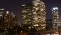 LA Night Cityscape 13 Zoom Out Timelapse Downtown 110 Freeway Video