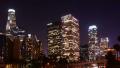 LA Night Cityscape 26 L Timelapse Downtown 110 Freeway Video