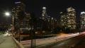 LA Night Cityscape 30 R Timelapse Downtown 110 Freeway Video