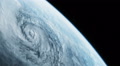 Hurricane viewed from space Video