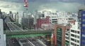 Tokyo Freeway In Akihabara On Cloudy Day HD Video