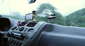 Driving time lapse, speeding, view from the passenger seat Video