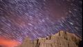 Milkyway Startrails 22 Zooom In Timelapse Red Rock Canyon California Video
