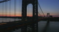 George Washington Bridge Pre-sunrise Timelapse 4 Video