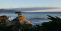 4K Lone Cypress Timelapse 02 Sunset Ocean 17 Miles Drive Monterey California. Video