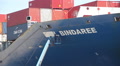 Container Ship Moored at Berth Video