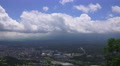 View of Clouds Over The City Near Fuji From Mt. Kachikachi 4K Video