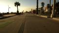 Santa Monica Hyperlapse 01 Bike Path Motion Timelapse at Sunset California Video