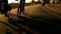 Santa Monica Hyperlapse 02 Bike Path Motion Timelapse at Sunset California Video