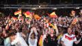 UltraHD 4K Crowd People Celebrating Third Goal Brazil Germany Semifinals Stadium Video
