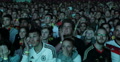 UHD 4K Crowd People Celebrating Stadium Happy Young Supporters Audience Fans Video