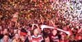 UHD 4K People Euphory Winning World Cup Brazil 2014 Football Team Supporters Video