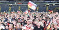 UltraHD 4K Happy People Sing Fun Celebrate Victory Friends Happiness German Fan Video