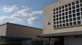 Concrete Office Building And Clouds In The Sky HD Video