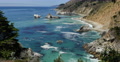 4K Big Sur McWay Falls 06 McWay Rocks Pacific Coast California Video