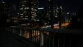LA Downtown Dolly 01 Forward Freeway at Night California Video