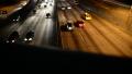 LA Downtown Dolly 05 Backwards Freeway at Night California Video
