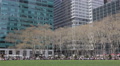 Corporate People Lifestyle Relaxation Lunch Break One Bryant Park New York City Video