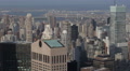 Business Towers Aerial View Building Midtown Manhattan New York City USA Video