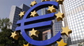 Famous German City Symbol Euro Sign Frankfurt Iconic German Landmark Sunny Day Video