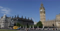 Ultra HD 4K Traffic Jam Car Passing Parliament Square London Busy Crowded Street Video