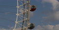 UltraHD 4K Closeup Landmark London Eye Tourist Attraction Establishing Shot UK Video