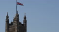 Parliament Houses Palace of Westminster National Flag Royal Banner Union Jack UK Video