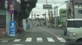 Tokyo City Streets Cars Drive By - Train And Railroad Crossing 4K Video