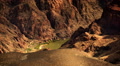 Grand Canyon South Rim 05 Timelapse rafts arriving at Kaibab Bridge Video