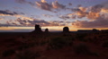 4K Monument Valley Sunrise 01 Timelapse Clouds Video