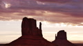 4K Monument Valley Sunrise 03 Timelapse Clouds Video