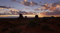 Monument Valley Sunrise 01 Timelapse Clouds USA 60 sec version Video