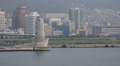 Sailing By Coastal Tower Port City Of Busan HD Video