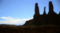 Monument Valley Day 18 Timelapse Three Sisters Video