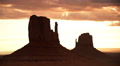 Monument Valley Sunrise 15 Timelapse Clouds USA Video