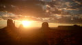 Monument Valley Sunrise 19 Clouds USA Video