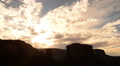 Monument Valley Sunset 16 Timelapse Clouds at Artists Point USA Video